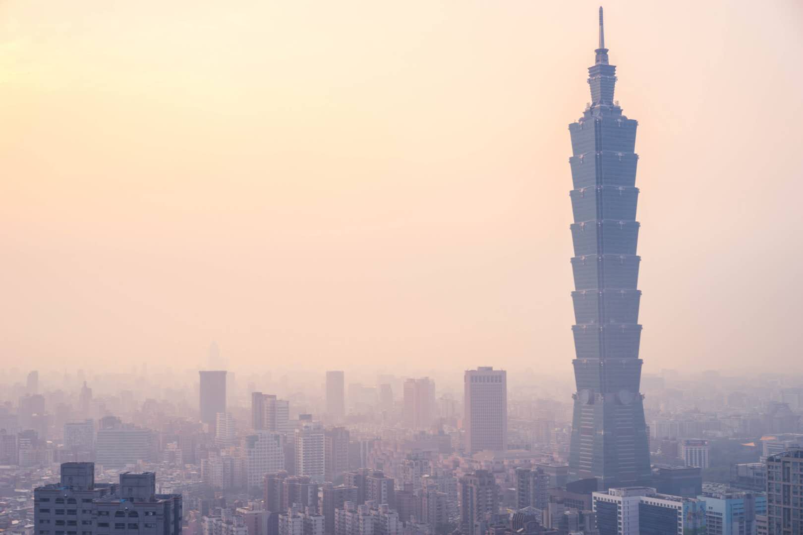 Download mobile wallpaper: Taiwan, Taipei, Cities, View From Above ...